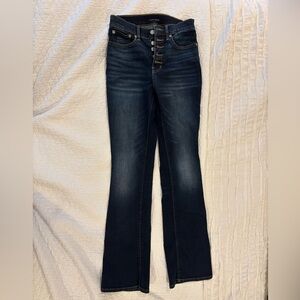 Lucky Brand High Rise Boot Bianca Dark Wash Jeans / Size 6/28R